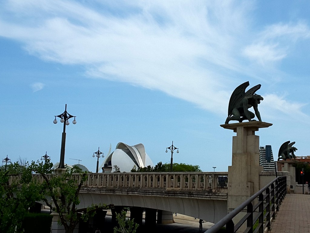Künstlerischer Spaziergang durch Valencia