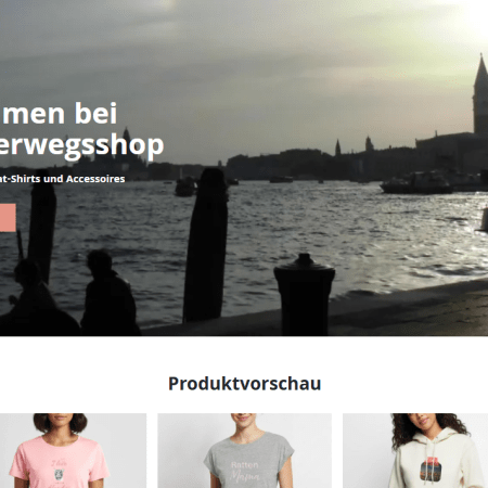 solounterwegs hat jetzt einen Spreadshirt-Shop